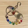 Tree of Life Suncatcher Crystal Ball Prism Pendant Rainbow Maker Hanging Sun Catcher Gemstones Ornament Ornament Home Garden Decor