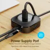 Hubs Vothoon USB Hub 4 Port USB 3.0 Splitter Splitter Interrupteur avec Micro USB Charging Port pour ordinateur Accessoires OTG Hub USB