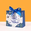 ギフトラップ10pcsラマダンボックスイードムバラクキャンディークッキーパーティーパッケージバッグ装飾2024イスラム教徒用品