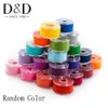 5/10/20pcs Multicolor Sewing Machine Bobbins Reusable Plastic Bobbins Spools with Thread for Embroidery Sewing Accessories