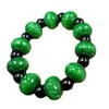 Strand Jade Dry Abacus Beads Sun Green Lucky Bracelet