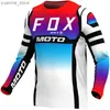 Cycling Shirts Tops Mens BAT Downhill Jersey Camiseta Motocross T-Shirts Mountain Bike Jersey Offroad DH Maillot ciclista Cycling Clothing Y240410