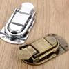 LULHA DE ZINC TOLHA DE LACTS HASPS Caixa de jóias Fivela Fuckle Clip Lock Catch Backes Bronze antigo/prata 1pc