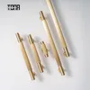 Solid Brass Three-dimensional Vertical Stripes T Bar Cabinet pull Kitchen Cabinet Cabinet Drawer Cabinet Handle Bedroom Handle