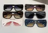 Ogromne kwadratowe okulary przeciwsłoneczne Czarne szary gradient kobiety Summer Gruste ramy Sunnies Sonnenbrille Fashion Shades Uv400