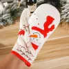 Glove Glove Christmas Glove Potholder Takeware Padproofing Cuisine Cuisine Cuisine Cuisine Micro-ondes MITT ISLUBRATE