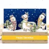 Metallklippning Dies Match Clear Silicone Stamps Animals Human Girls Rectangle Shape Letter Words Make Cards Scrapbook Craft New