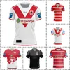 2024 ST George Illawarra Dragons Polo Shirt Home Away Training Rugby Jersey Shorts - Mens Size S -5XL utskriftsnamn