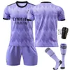 Soccer Jerseys Men's 22-23 Real Madrid Jersey Away Game nummer 9 Benzema 10 Modric Adult Children's Football Print