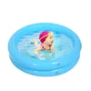 유용한 수영장 두꺼운 얕은 수영장 여름 물 장난감 파티 파티 공급 아기 어린이를위한 연한 파란색 성인 65x65cm
