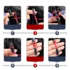 5/10 / 20pc Zipper Pull Puller Ext Fit Corde étiquette de remplacement Clip de remplacement Brokle Fixer Corde à fermeture éclair Corde de déplacement Sac de valise Tent Backpacktab