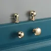 Drawer Kitchen Pull Dresser Closet Handle Zinc Alloy Nordic Style Silver Black Golden Square Cupboard Cabinet Knob