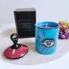 Porta di candele incenso Gioielli Box Retro Human Face Aromatherapy Big Eye Cancella Verrai Candleabra fatto a mano Decorazione per la casa