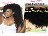 Brezilyalı Kinky Kıvırcık Saç Dokumaları8pcslot Malezya saç demetleri Vücut Saçı İnsan Dokunma Uzantıları Bükülmüş Renk Dokumları Bund3731515