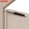 Naierdi Gas Spring Automatic Door Closer Overhead Door Closer Soft Stängenhet Justerbar buffertkraftsmöbler hårdvara