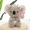 Plush Dolls 23cm Koala Elephant Folivora Plush Soft Fill Animal Doll Decoration Home Home Childrens Gift Toy J240410
