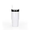 Tasses Vente chaude aspirateur en acier inoxydable pour la tasse d'eau personnalisée tasse de voiture isolant de voyage de voyage tasse sublimation vierge gobelet tasses 240410