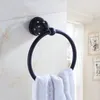 Towel Rings Solid Brass Gold Towel Holder, Bath Shelf Towel Rack Hangers Luxury Bathroom Accessories Wall Mounted Towel holder