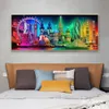 Drill Full Diy 5D Diamond Paints City Night View Wall Sticker Cross Stitch Bordery Patterns Mosaic