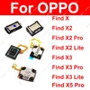 Ohrhörer -Ohrlautsprecher für Oppo Finden Sie x x2 x3 x5 pro x2lite x3lite Earphone Sound Receiver Flex -Kabel -Ersatzteile