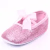 Sneakers de nieuwe glitter boog prinses meisjes schoenen baby baby schoenen comfortabele softssoled schoenen goud zilver roze, zoete en schattige mode