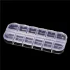 Miusie Plastic Small Transparent Box Jewelry Serging Bead Bead Pill Pill Case Organizer Organizer Container Прочная хранение горячая продажа