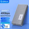 Hubs ORICO Aluminum Ssd Nvme M2 Enclosure 10Gbps PCIe Type C M2 SSD Case NVMe M Key Solid State Drive Case Support UASP Case for Pc