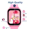 Regarde les enfants qui regardent la musique de la lampe de poche 22 jeux regarder le podomètre Habit suivi des enfants smartwatch garçons filles cadeaux appelle horloge