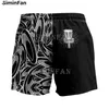 DISC GOLF COLORFUL 3D Printed Mens Board Shorts Male Summer Trousers Casual Beach Pant Unisex Harajuku Streetwear Punk Style 01