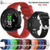 Soft Silicone Smart Watch Band pour Garmin Forerunner 45 45S Sport Sprpe pour Garmin Swim 2 Bracelet de remplacement Accessoires