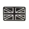 Großbritannien Flagge gestickte Patches Reflexion UK GB Großbritannien Flaggen Patches Stoffsticke für die Kleidung Jacke