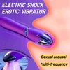 Andere gezondheidsschoonheidsartikelen Elektrische schok Vibrators voor vrouwen vagina clitoris stimulator mannen vrouwelijke anale achtertuin g spot trilling massager volwassen volwassen speelgoed l410