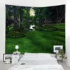 Tapissries Landscape Waterfall Big Tapestry Eesthetics Room Decoration Wall Hanging Bohemian Hippie Home Bakgrund