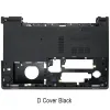 Przypadki Nowy laptop LCD tylna okładka dla Dell Inspiron 15 5000 5555 5558 5559 Wersja dotykowa przednia ramka Palmrest Górna dolna obudowa