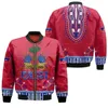 Giacche da uomo 2024 3D stampato 3D Haiti Jacket National Bandy Coat of Arms Men Jiackets Women Long Kid Street Sport Sports Abibiti