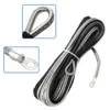 4.8MM*15M(2.5 tons) Synthetic Winch Rope Line Recovery Cable For ATV UTV Truck Boat Winch Towing Rope