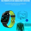 Smart Watch EKG+PPG Armband Herzfrequenz Blutdruck Monitor Aufrufe Meldungen Erinnerungen für Android iOS -Handys