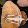 Royal Retro Food Tong Gold-plated Snack Cake Clip Bronze Bread Pastry Clamp Baking BBQ Tool Fruit Salad Clip Kitchen Utensils