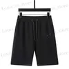 Men's Shorts Mens Shorts 100% Cotton Luxury Mens Short Designer Sports Summer Womens Trend Pure Breathable Short Swimwear pants T240410