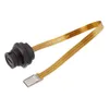 Новый FPV USB 3.1 Tipe-C до USB-C FPC USB Flat Cable Sable Sable к женскому водонепроницаемому USB3.1 разъемы разъема для разъема удлинителя