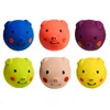 Schattig huisdierspeelgoed creatief kleur varken squeeze piepende kauw interactieve games training grappige speelgoed zacht rubber mini speelgoed honden benodigdheden