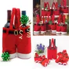 Kerstmis Santa Pants Large Handtas Candy Wine Cadeaum Bag Kerstfeest Decor Christmas Hand Hand Bag Pack Boxes