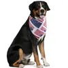 Ropa para perros 1pc festival mascota babero bufanda de bufanda de bufanda de independencia disfraz