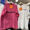 Mäns T-skjortor Fat 300 Jin och kvinnors kortärmade t-shirt Lossa tung industri broderad halvärmad super-stor storlek