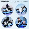 Inline Roller Skates Kids Flying Shoes With Rollerblades Parkour Led Shoes With Wheels With Lights Four Roller Skates Inline Roller Skating Sneakers Y240410