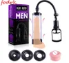 Pompa del pene maschio masturbatore per sesso per sesso per adulti per uomini Extender Extender Viovatore stimolante Dick Inrignatura del pene Erezione Erezione Train X1280753