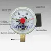 Gauge de pression électrique 380V I.D 100 mm -0,1 MPA / 0,6 MPA / 1MPA / 1,6 MPA / 2,5MPA / 40MPA POMPE DE POMPE D'EAU CURT MAGNÉTIQUE AID