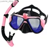 ダイビングマスクスポーツカメラ付きダイビングマスクエレクトロイショート強化ガラスシリコンマスクは安全で快適ですY240410Y2404183TKP