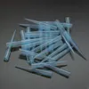 Conseils de pipette jetable de laboratoire Type universel Bleu 1000ul / 1 ml PP Pipe en plastique Pipette de laboratoire