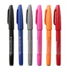 1pc Japon Flourish Special Pen Pentel Brush Pen Couleur de couleur Pen peinture Art Scrapbooking Supplies SCHOOL PAPELERI
